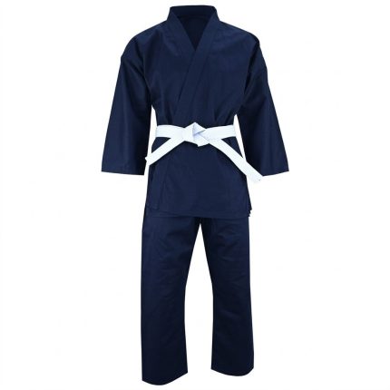 Navy Blue Martial Arts Gi Uniform | Premium Hapkido & Combat Sports Training Suit
